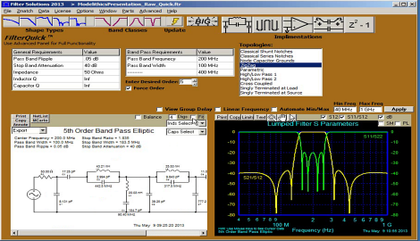 Filter Design Flow Filter Design Flow