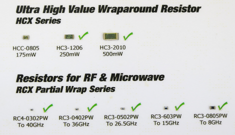 IMS SMD-Widerstände IMS SMD-Widerstände